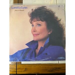 Loretta Lynn Just A Woman Vinyl‎ Record Album MCA Records 1985